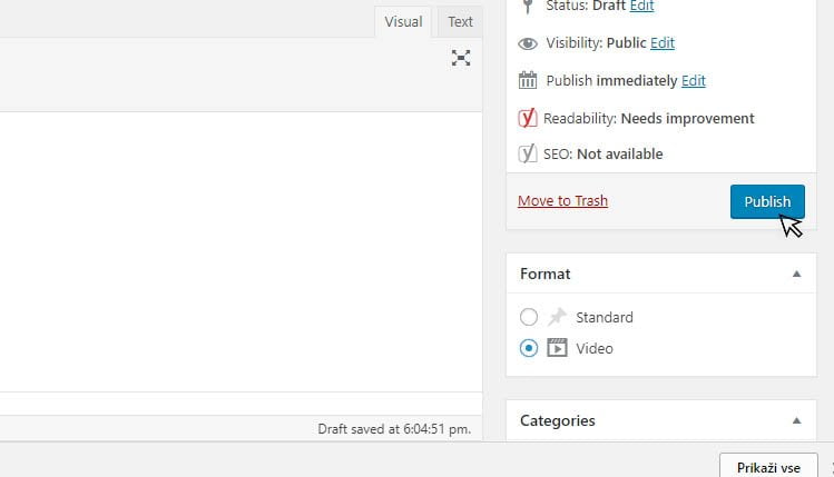 How to insert YouTube video? 6