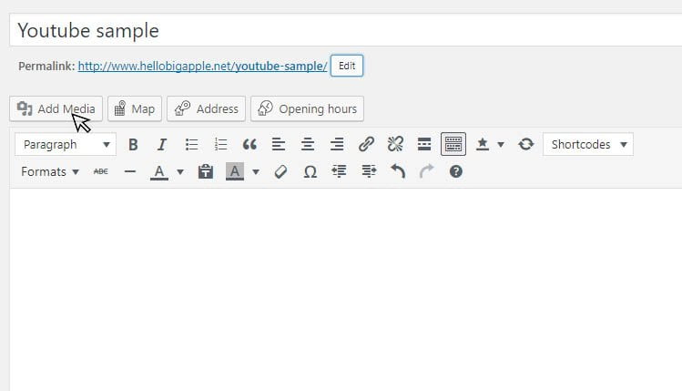 How to insert YouTube video? 1