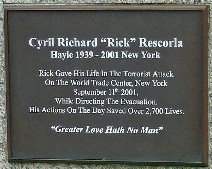We will never forget heroes of 9/11 14 Heroes of 9/11: Rick Rescorla