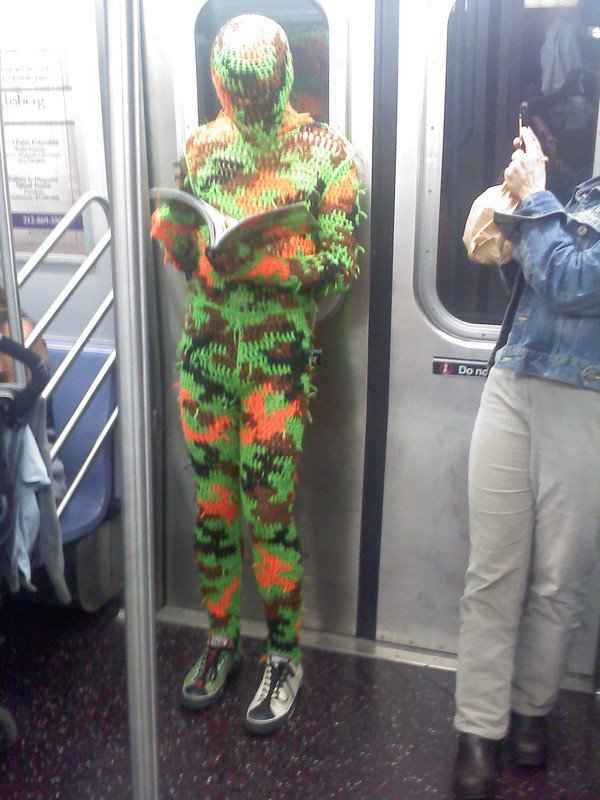 23 weird images from New York City Subway 18 Weird New York City Subway