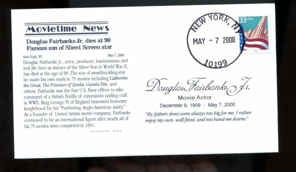 Douglas Fairbanks Jr Death