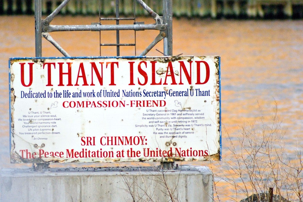 U Thant Island - Smallest Island In NYC