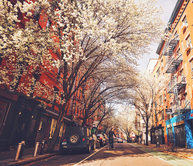 New York City - Springtime - Lower East Side - Clinton Street