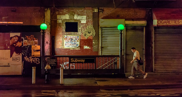 Vibrant New York City Chinatowns (Gallery) 18 New York City Street Scenes - Chinatown Near Midnight