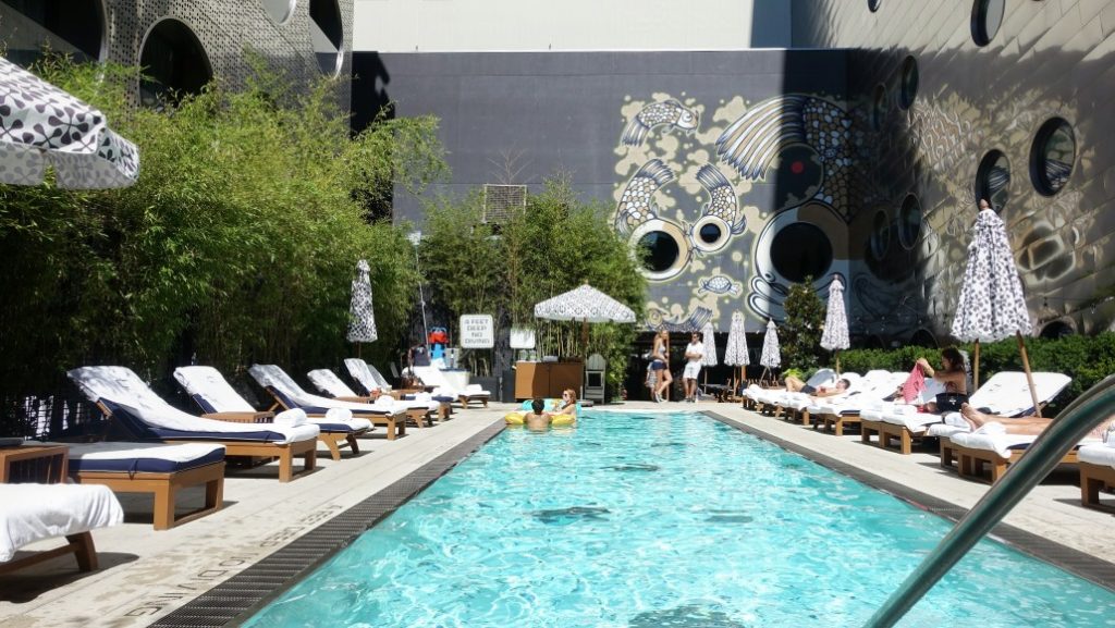 10 Best Rooftop Pools in NYC 2 Best Rooftop Pools in NYC_The Beach at the Dream Downtown