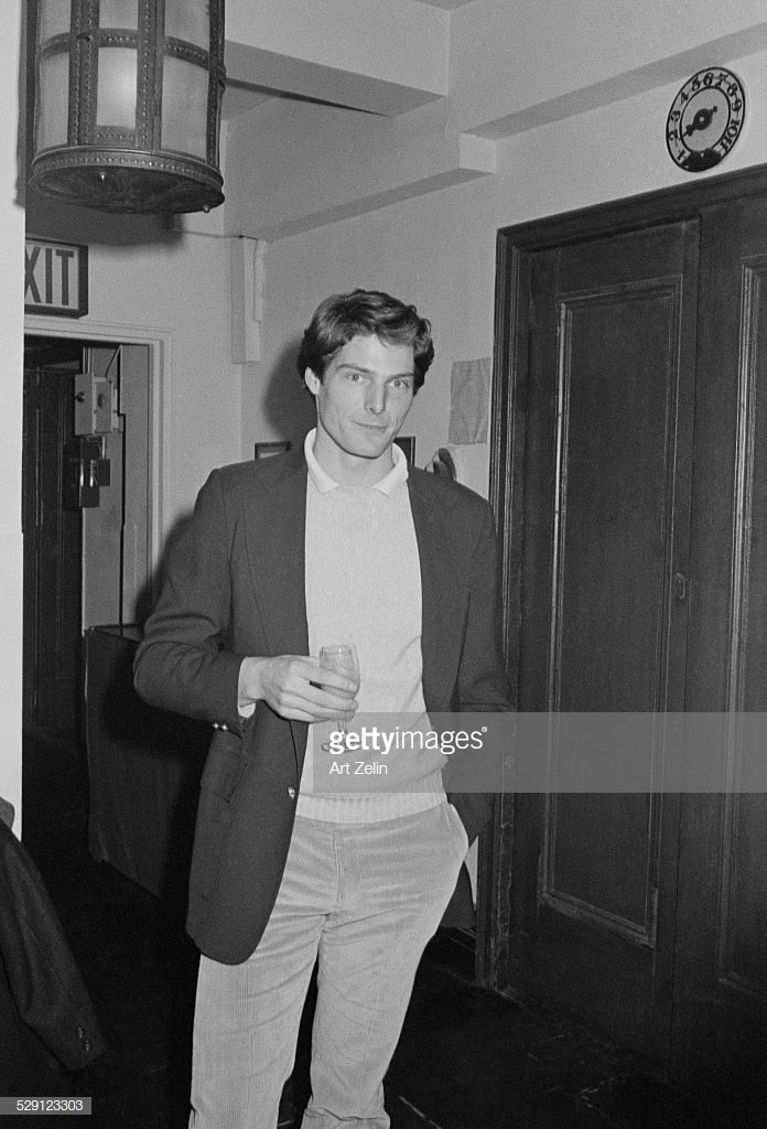 Christopher Reeve - Superman from Metropolis 2 Christopher Reeve posing for shot; circa 1970; New York.