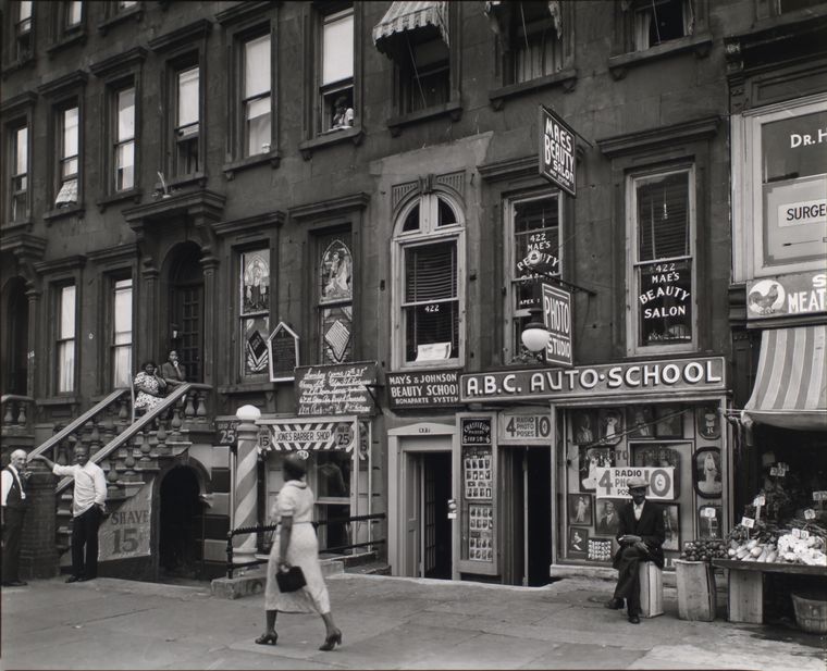 Old days in Harlem (Gallery and Videos) 24 Old days in Harlem: 422-424 Lenox Avenue, Manhattan.