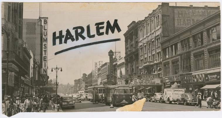 Old days in Harlem (Gallery and Videos) 3 Old days in Harlem: West 125th Street looking west from Seventh Avenue