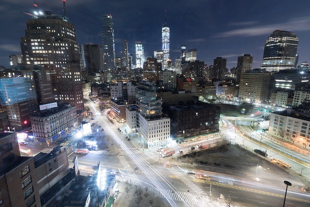 New York at night